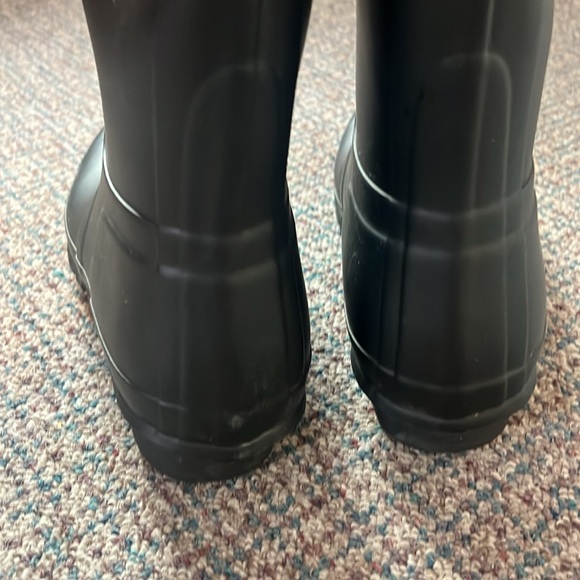 Hunter boots rain boots black size 10 tall - Picture 7 of 10